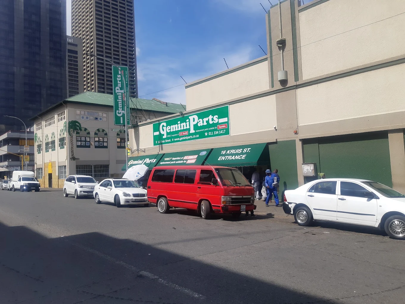 Gemini Parts premises in Johannesburg